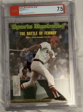 1975 Fred Lynn FIRST SI Cover PSA 7.5 | Boston Red Sox Rookie Season picture