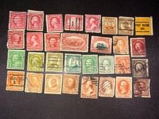 1800s and 1900s U.S. Stamp Collection Lot - 339 Stamps picture