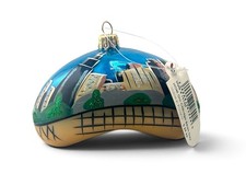 CHICAGO BEAN DAY LANDMARK EUROPEAN BLOWN GLASS CHRISTMAS ORNAMENT NWT picture