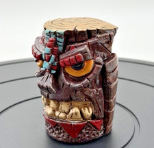 VRHTF VTG NHRA ED BIG DADDY ROTH STYLE HAND MADE  & PAINTED TIKI SHIFT KNOB picture