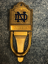 Vintage University of Notre Dame Door Knocker picture