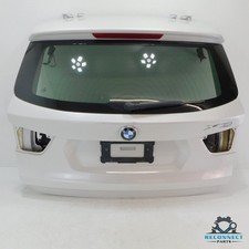11-17 BMW X3 F25 Rear Trunk Lid Tailgate Liftgate Assembly White 7275066 OEM picture