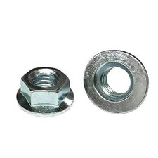 10 M12-1.25 MM Metric Hex Flange Nuts, Class 10.9 JIS Fine Thread picture