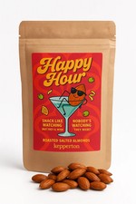 Kepperton Happy Hour Roasted Salted Almonds Funny Office Gift picture