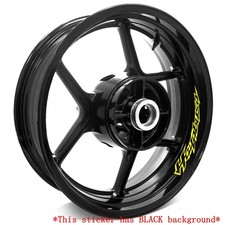 Letter Wheel Rim Decal Sticker For Suzuki Hayabusa GSX1300R 99-2020 picture