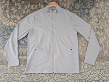VOURI Track Jacket Men's L Gray Sunday Element Full Zip Outdoor V265 picture