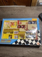 Fast Lane Car Service Set 4 Cars- Vintage 1991 Toys 