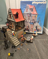 Vintage Playmobil Set 3448 Medieval Inn Gasthaus Krone, Germany picture