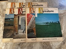 Vintage 1967 Lot Of 7 WISCONSIN AGRICULTURIST Beautiful Advertising In Magazines picture
