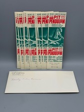 Vintage 1961 The Pit And The Pendulum Horror Movie Promo Bookmark Poster MINT picture