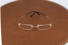 Silhouette Tma The Icon Gold Edition Eyeglasses Frames 52-19-145 picture