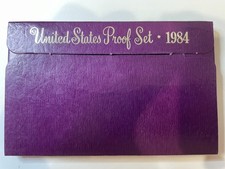 1984-S U.S. Mint Proof Set — 5 Coins-with OGP & COA picture