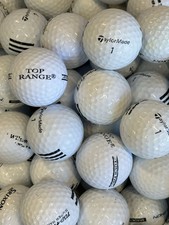 200 USED RANGE BALLS D GRADE HIT AWAY GOLF BALLS - SUPREME VALUE +  picture