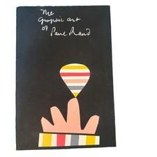 The Graphic Art Of Paul Rand Exhibit Invite 1970 IBM Gallery Pamphlet Rare picture