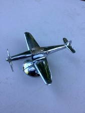 Vintage 1940’s Negbaur Art Deco P-51 Mustang Table Lighter-UNTESTED- picture