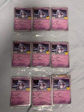 Pokemon TCG Target Exclusive Mewtwo Lot Of 9 From 30th Anniversary picture
