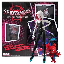 Spider-Man Action Figure Gwen Stacy Into The Spider Verse Toy Gift With Box picture