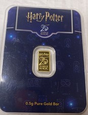 2026 PAMP Suisse Harry Potter 25th Anniversary 0.5g Gold Bar  picture