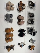 McDonald's 2004-05 The Dog Artist Collection Variety of Plush Dogs 3.5