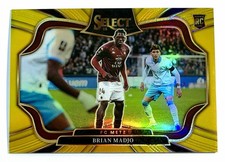 2025-26 Panini Select Field Level Gold #/10🔥Brian Madjo RC🔥FC Metz picture