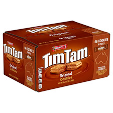 Arnott's Tim Tam Original Cookies 6 Packs X 7oz Ea. 66 Cookies Total. Exp: 03/27 picture