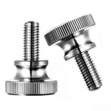 304 Stainless Steel Knurled Thumb Screw Hand Grip Knob Bolt M2 M2.5 M3 M4 M5 M6 picture
