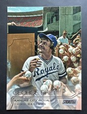 2015 Stadium Club George Brett #210 Kansas City Royals Rare  picture
