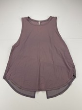 Lululemon Sculpt Tank Womens 8 Mauve Purple Mesh Back Running Workout Top picture