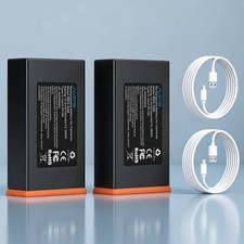 2 Pack 6700mAh Battery for Moultrie Cellular Trail Cameras Edge 3/Edge 2/Edge picture