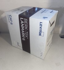 Leviton Berk-Tek LANmark-6 Cat6 Network Cable, Orange - 1000ft [BRAND NEW] picture
