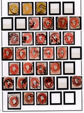 Austria 1858-1863 A Specialized Collection Of 150 Classic Stamps picture