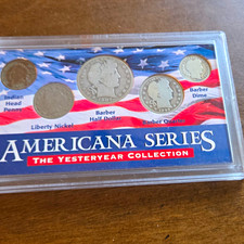 American Historic Society Americana Yesteryear Collection 5-Coin Set Circulated picture