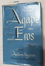 1953 Agape and Eros Anders Nygren Hardcover w/Dust Jacket Vintage Theology Book picture