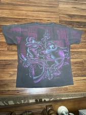 Vintage 90s Looney Tunes Taz & Wile E coyote Tee XL picture