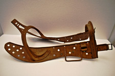 Antique Patent No 352 Iron Horse Saddle Frame Military Equestrian Tack 1900s 
