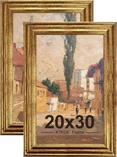 20x30 Picture Frame Set of 2, Ornate Vintage Poster Frames - 20 x 30 Antique Pho picture