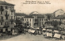 TURIN CITY - Barrier Borgo San Paolo - Market of Piazza Sabotino - VG - #066 picture