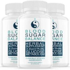 Blood Sugar Balance Herbal Supplement, Official Formula - 3 Pack picture