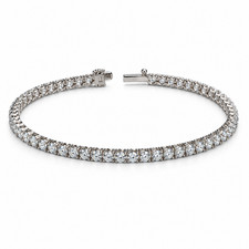 14KT DEF/VVS-VS Tennis Bracelet picture