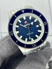 Rado Captain Cook Blue Dial Automatic Men's Watch Stainless Steel Swiss picture