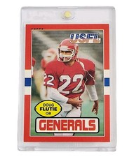 Doug Flutie Vintage 1985 Topps USFL Rookie Card picture