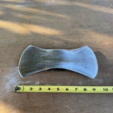 Vintage PLUMB 4 Lbs Double Bit Axe Head 10'' x 5-1/4''  Nice Pattern picture