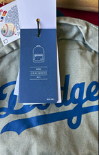 Herschel x MLB Los Angeles Dodgers Daypack Backpack Cotton Casuals NWT picture
