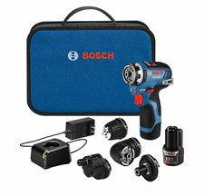Bosch GSR12V-300FCB22 FlexiClick 5-in-1 12V MAX Brushless Kit 2x2Ah picture