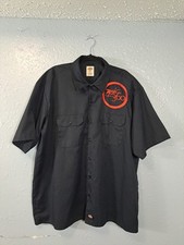 Dickies 'Risk Takers 360’ 1574 Unisex Short Sleeve Shirt 2XL Black Excellent picture