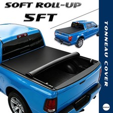 5FT Soft Roll-up Tonneau Cover For 2016-2023 Toyota Tacoma Waterproof Bed Cover picture