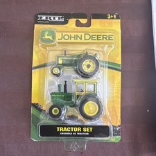 ERTL John Deere 1/64 Vintage Tractor 2-Pc Set 20 Series Hiniker Cab 2006 MOC picture