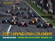 2027 Autocourse Grand Prix Wall Calendar picture