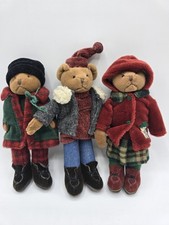 VTG Russ Berrie Farnsworth Old World Teddy Bears Elston Avery Lot Of 3 8