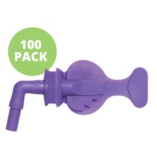 Zirc Dental 50Z989MD-B Mr. Thirsty One-Step Isolation Device Medium Purple 100Pk picture